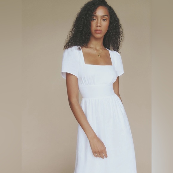 Reformation Pacome Linen Dress | NWT | Size 2 - Picture 3 of 7